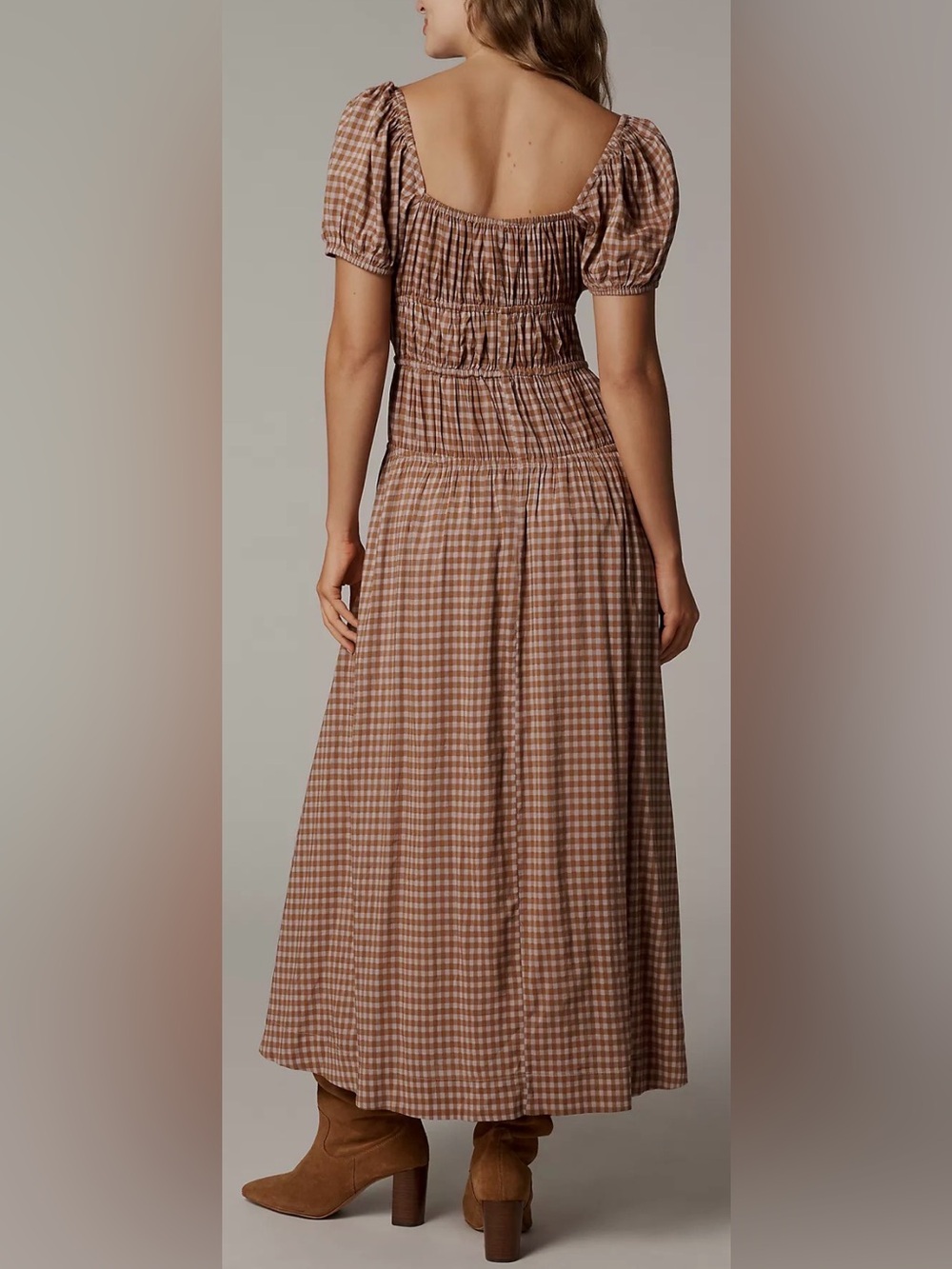NEW Reformation Rhett Cotton Midi Dress sz 6 - Picture 2 of 7